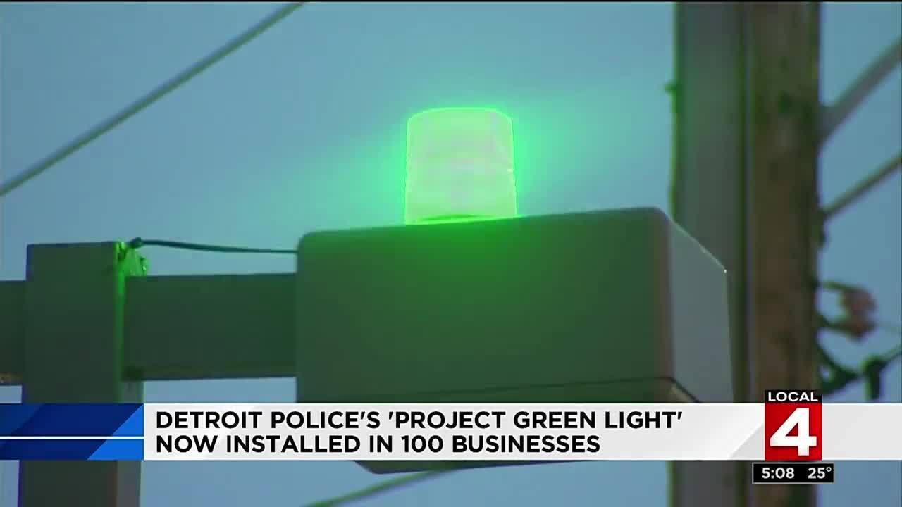 Detroit mayor, police chief announce 100th Project Green Light...